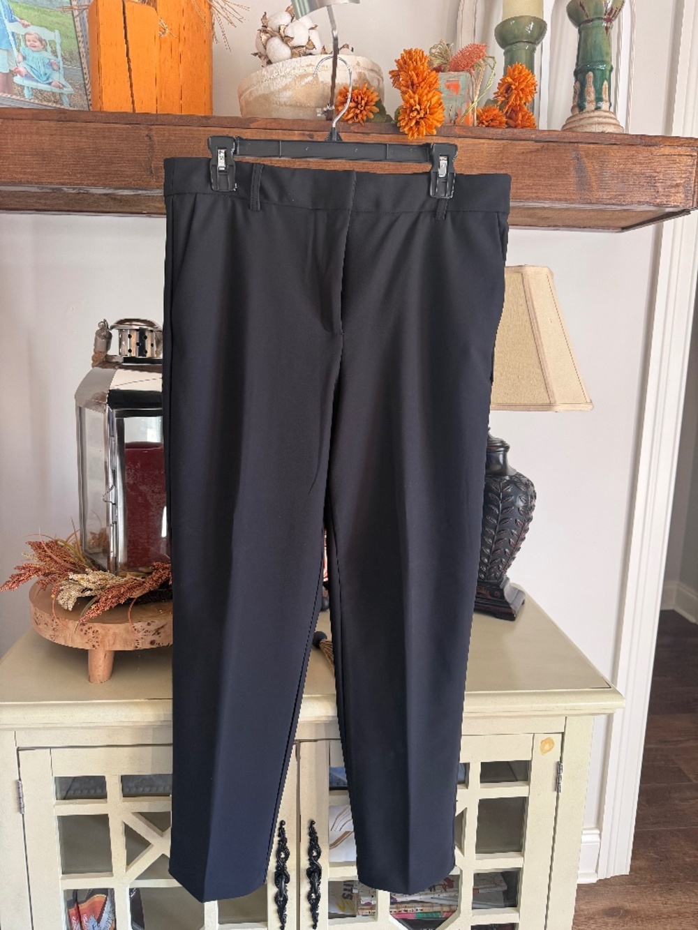 Christian Siriano New York Dress Ankle Pants - Size 12 - Black